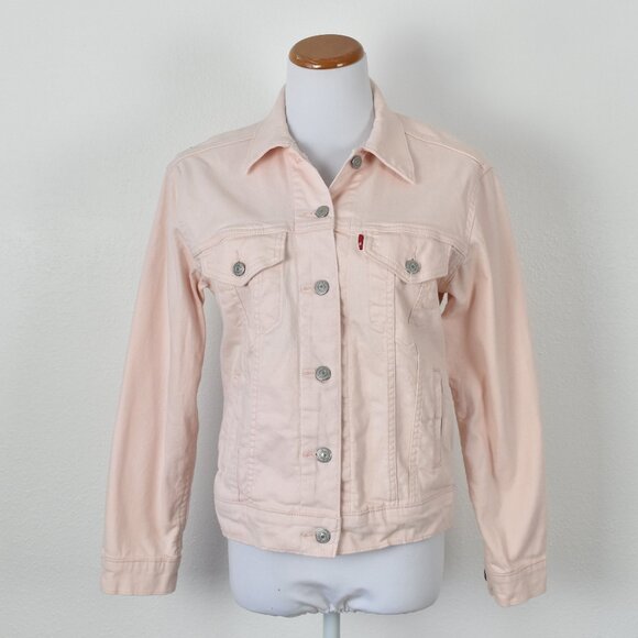 Levi's Jackets & Blazers - Levi's Denim Trucker Jean Jacket Pink - XS